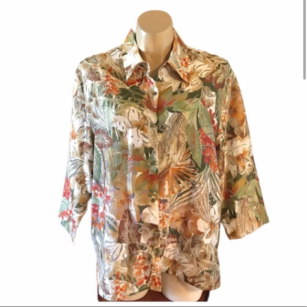 Bon Worth XL Multicolored Blouse